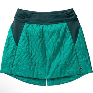 Mountain Hardwear Women's Trekkin Insulated Mini Skirt Green XS